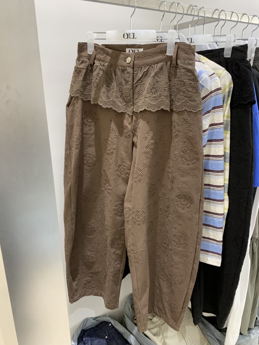 EYEL韓國直郵實拍女裝新品人氣26春夏熱賣時尚推薦休閑褲EYEL休閑褲圖色2