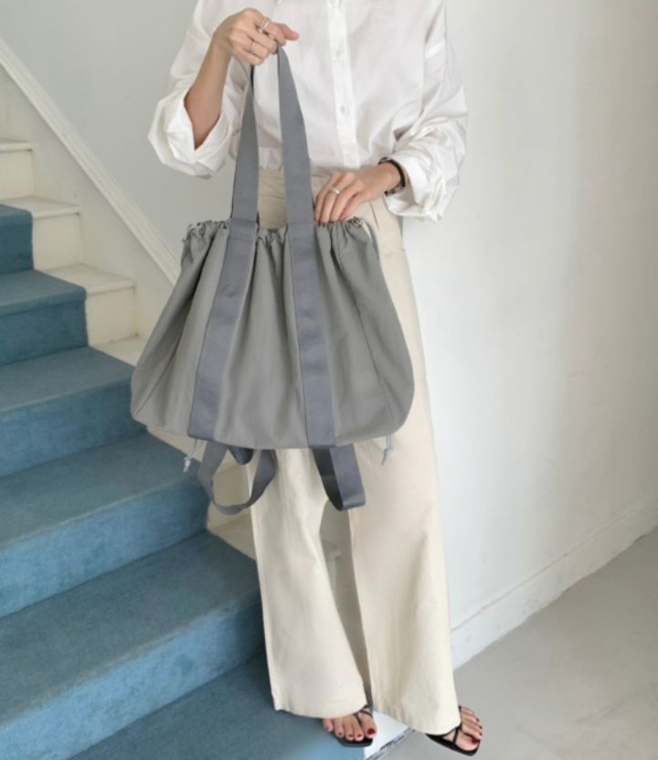 TROUVAILLE韓國東大門代購女裝新款休閑熱賣26春夏雙肩背包TROUVAILLE雙肩背包