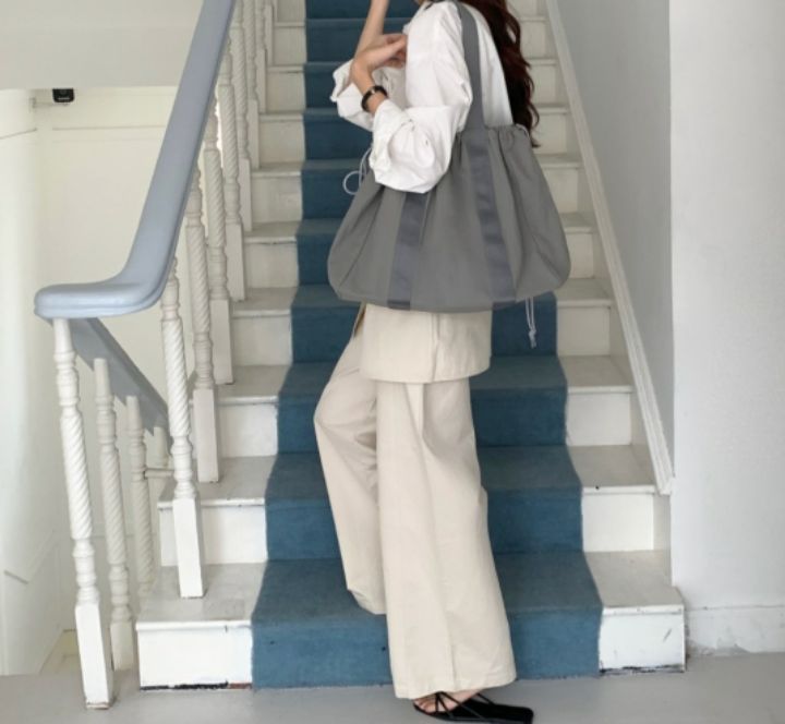 TROUVAILLE韓國東大門代購女裝新款休閑熱賣26春夏雙肩背包TROUVAILLE雙肩背包