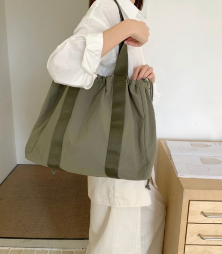 TROUVAILLE韓國東大門代購女裝新款休閑熱賣26春夏雙肩背包TROUVAILLE雙肩背包