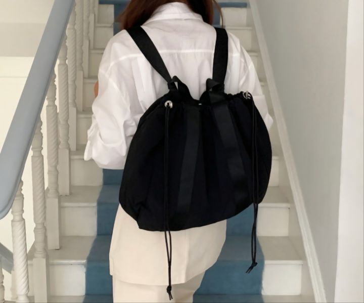 TROUVAILLE韓國東大門代購女裝新款休閑熱賣26春夏雙肩背包TROUVAILLE雙肩背包圖色1