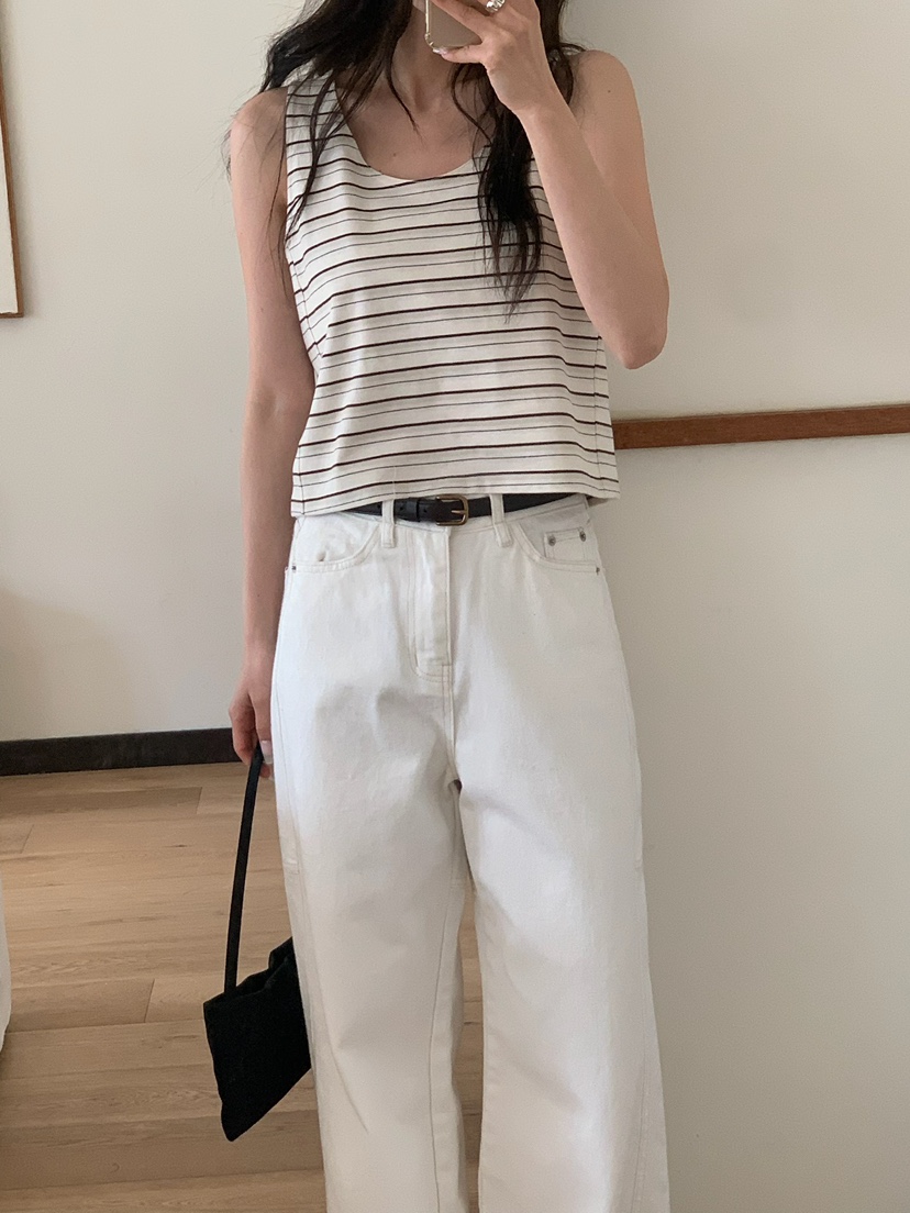 BLEECKER韓國直郵女士新款職業人氣休閑時尚26春夏吊帶背心BLEECKER吊帶/背心