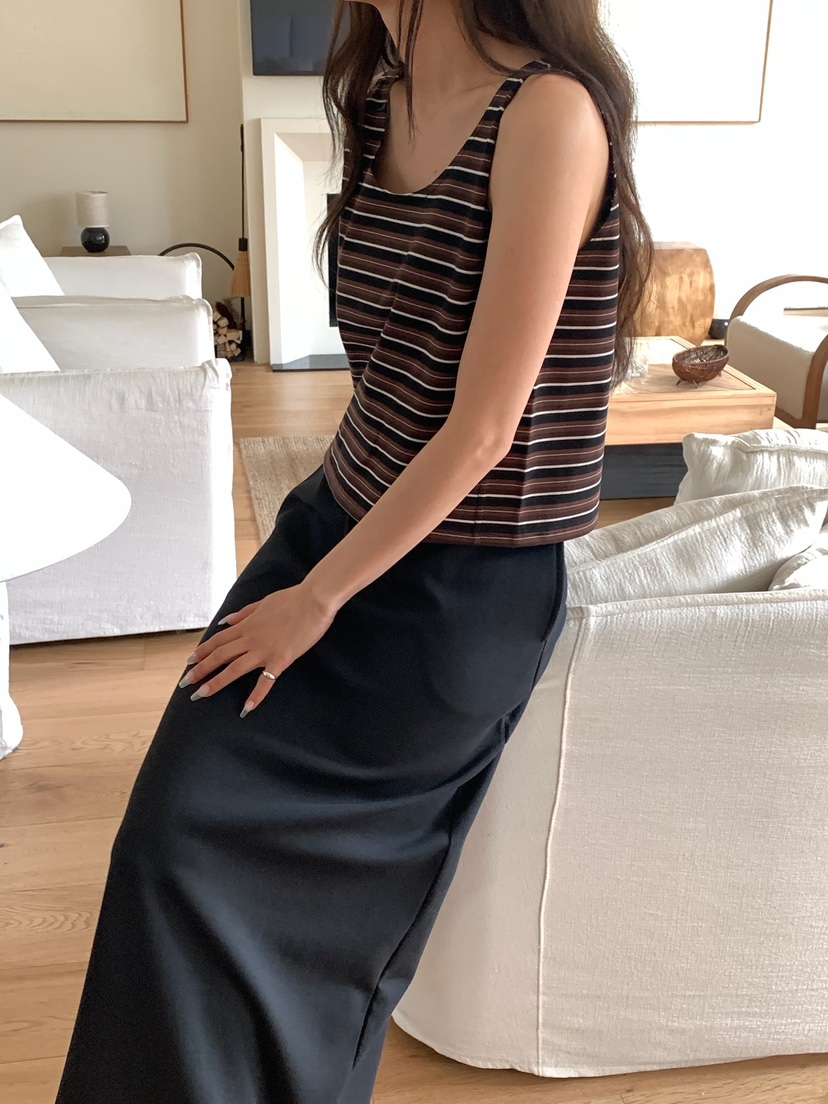 BLEECKER韓國直郵女士新款職業人氣休閑時尚26春夏吊帶背心BLEECKER吊帶/背心