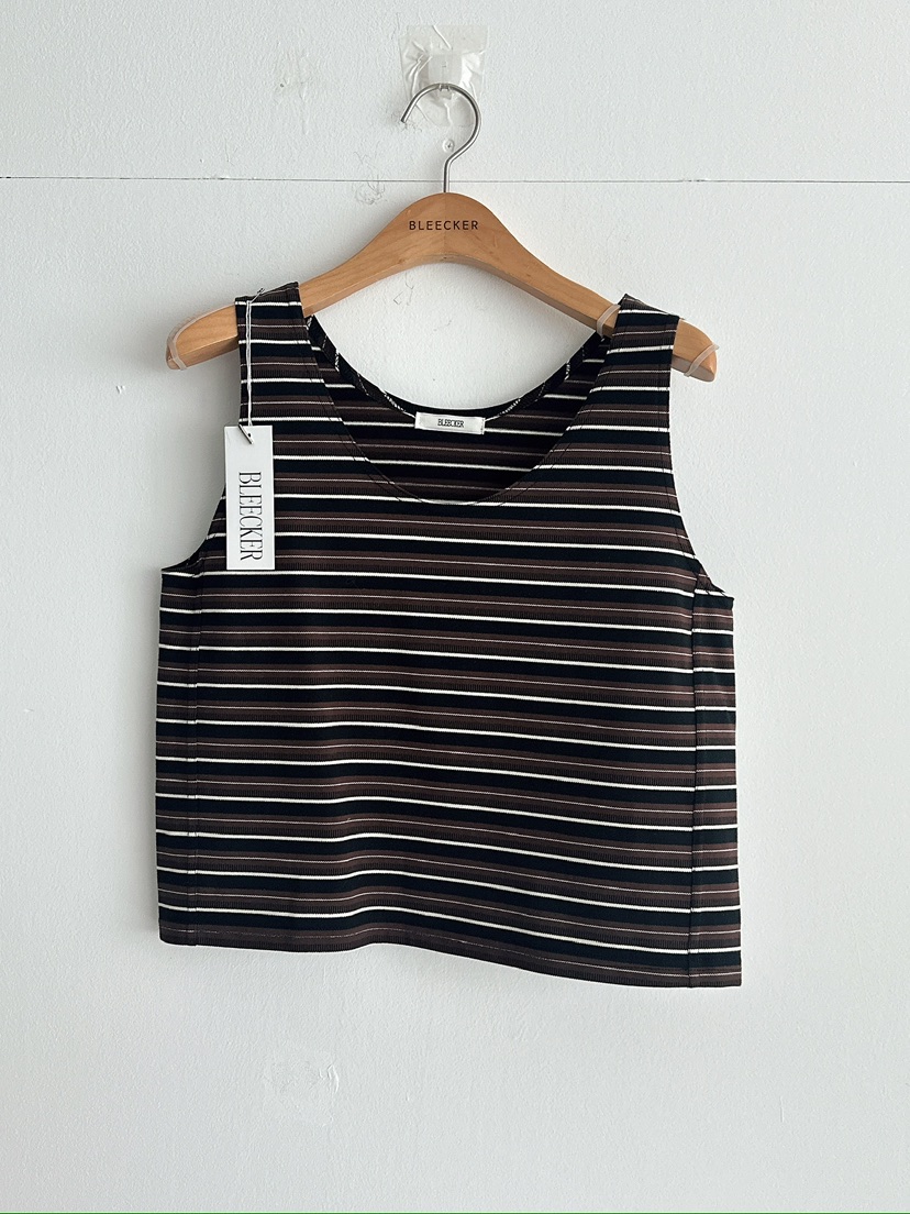 BLEECKER韓國直郵女士新款職業人氣休閑時尚26春夏吊帶背心BLEECKER吊帶/背心圖色1