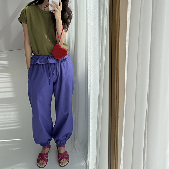 LETAILOR韓國直郵實拍女裝新品人氣休閑職業26春夏休閑褲LETAILOR休閑褲