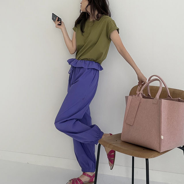 LETAILOR韓國直郵實拍女裝新品人氣休閑職業26春夏休閑褲LETAILOR休閑褲