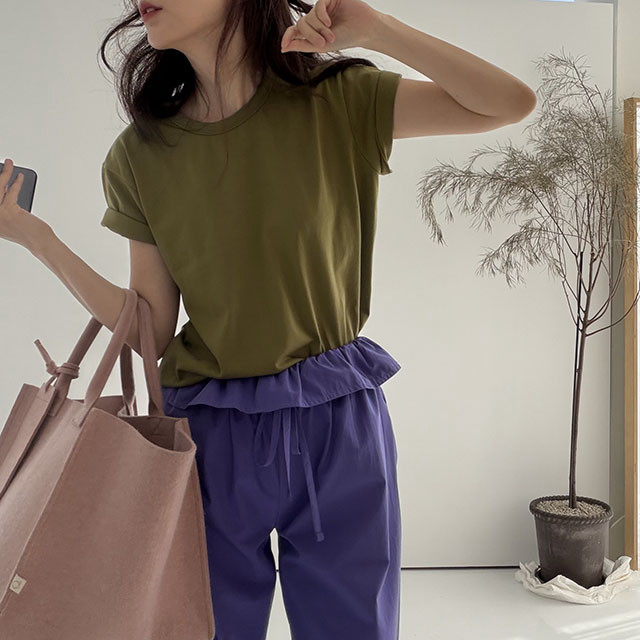 LETAILOR韓國直郵實拍女裝新品人氣休閑職業26春夏休閑褲LETAILOR休閑褲