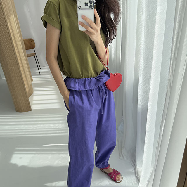 LETAILOR韓國直郵實拍女裝新品人氣休閑職業26春夏休閑褲LETAILOR休閑褲