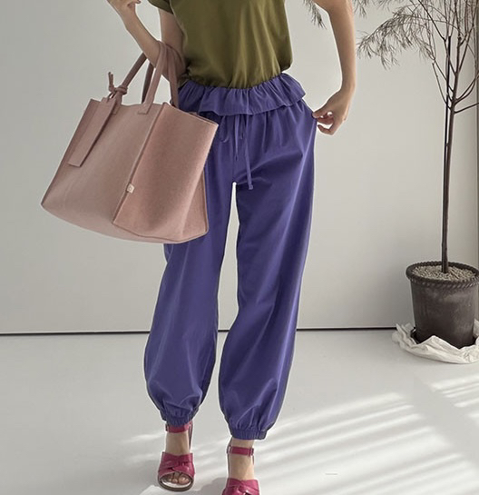 LETAILOR韓國直郵實拍女裝新品人氣休閑職業26春夏休閑褲LETAILOR休閑褲