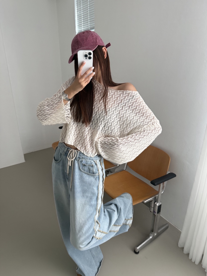 MOSMOS韓國東大門直郵女士新品熱賣職業人氣休閑26春夏針織衫MOSMOS針織衫