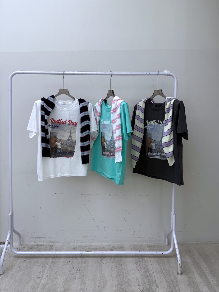 AB韓國代購女士新款推薦熱賣時尚職業人氣休閑26春夏T恤ABT恤