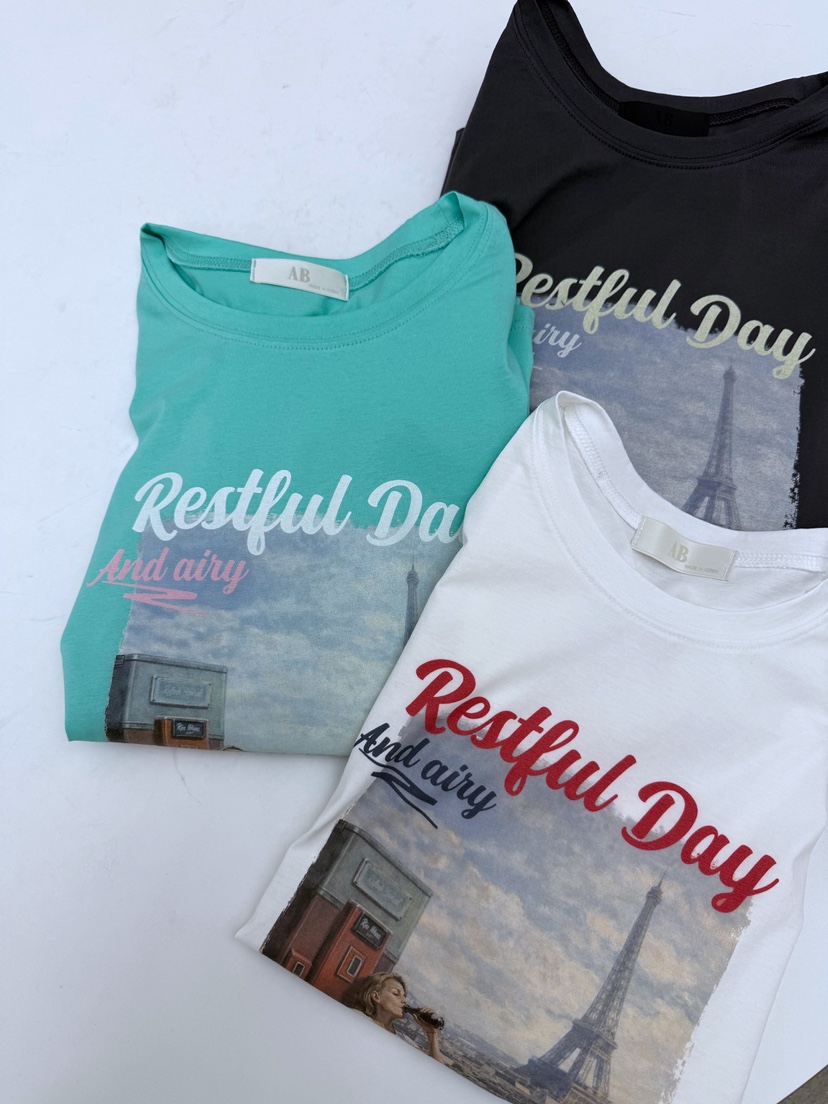 AB韓國代購女士新款推薦熱賣時尚職業人氣休閑26春夏T恤ABT恤