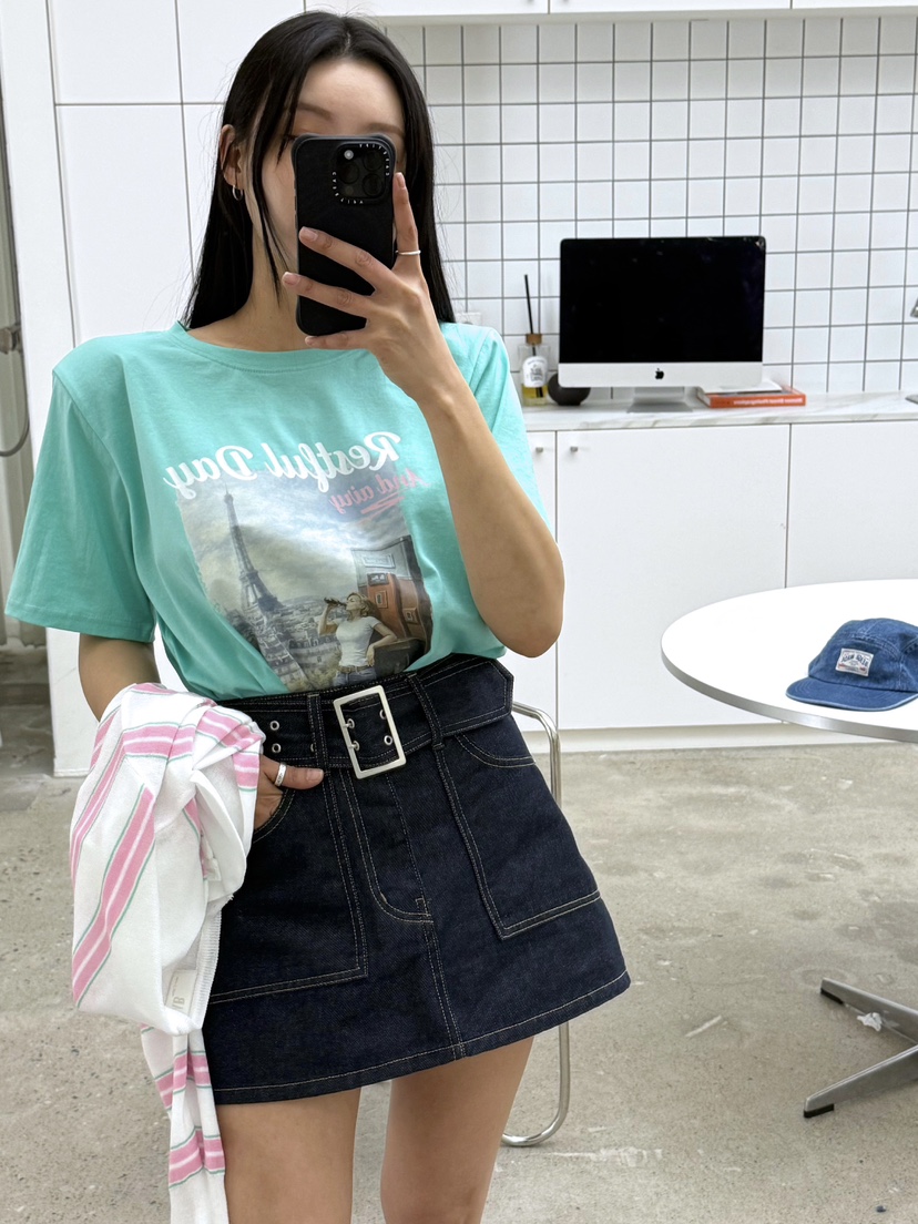 AB韓國代購女士新款推薦熱賣時尚職業人氣休閑26春夏T恤ABT恤