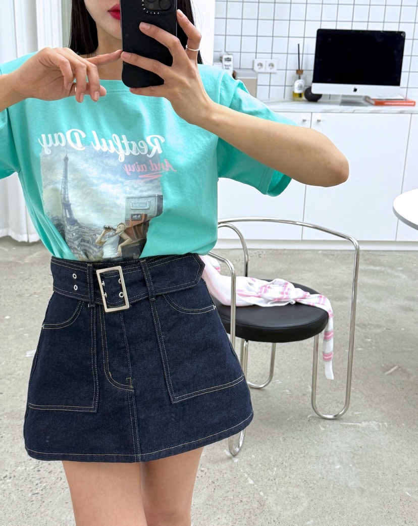 AB韓國代購女士新款推薦熱賣時尚職業人氣休閑26春夏T恤ABT恤