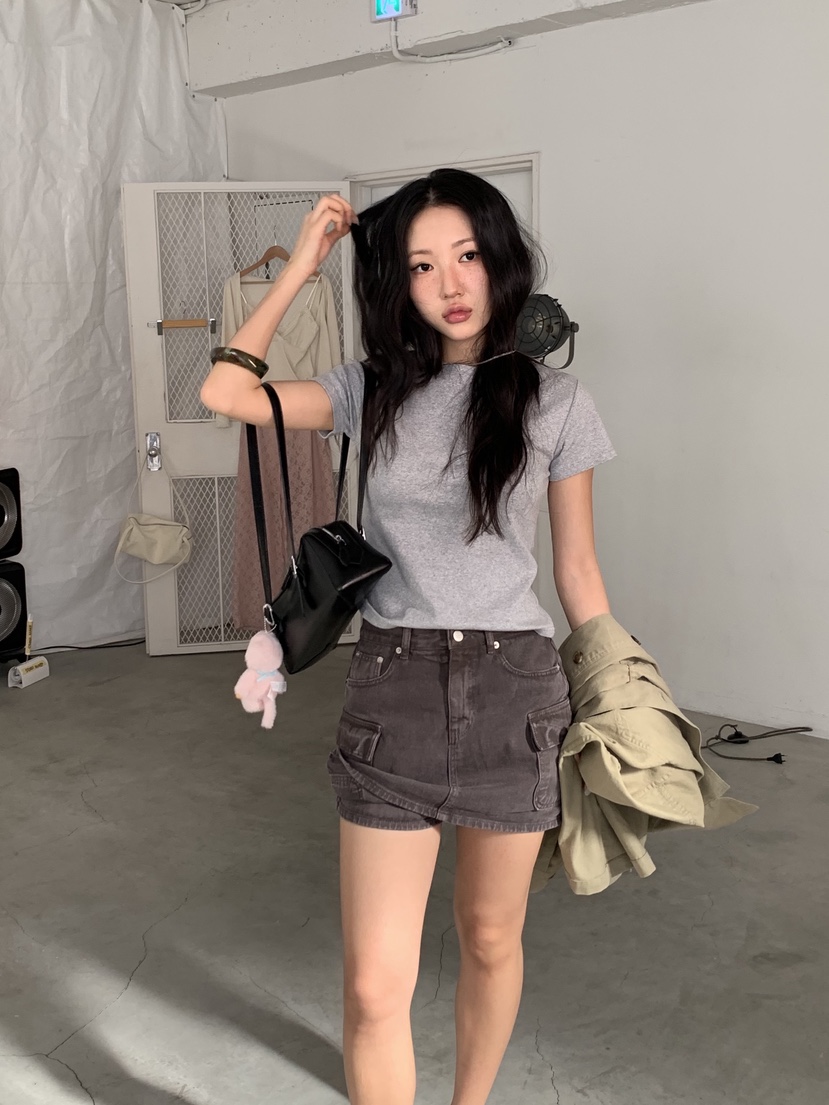 SUNDER MARKET韓國直郵女裝新品職業26春夏推薦熱賣短裙SUNDER MARKET短裙