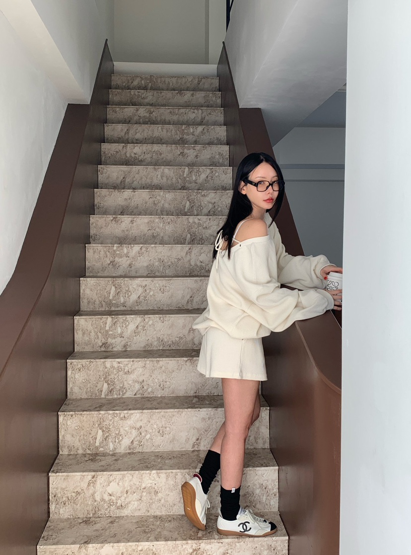 REVE CITE-L韓國代購女士新品推薦休閑26春夏短褲華夫格紐扣REVE CITE-L短褲