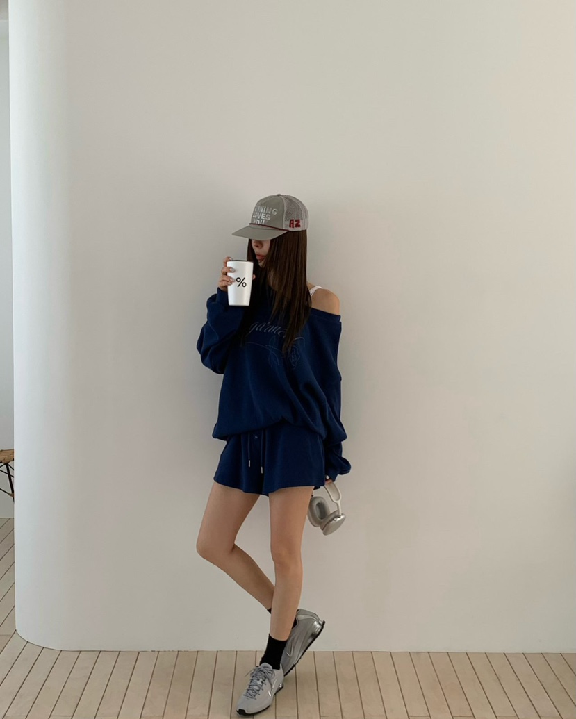 REVE CITE-L韓國代購女士新品推薦休閑26春夏短褲華夫格紐扣REVE CITE-L短褲