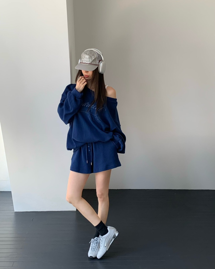 REVE CITE-L韓國代購女士新品推薦休閑26春夏短褲華夫格紐扣REVE CITE-L短褲