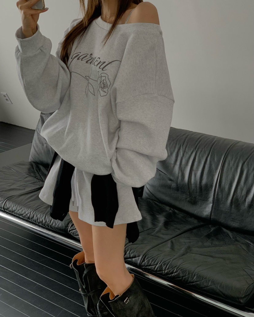 REVE CITE-L韓國代購女士新品推薦休閑26春夏短褲華夫格紐扣REVE CITE-L短褲