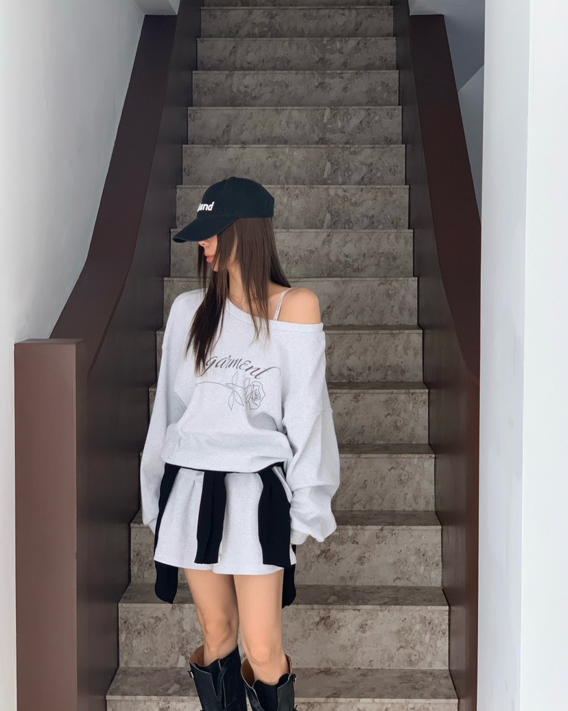 REVE CITE-L韓國代購女士新品推薦休閑26春夏短褲華夫格紐扣REVE CITE-L短褲