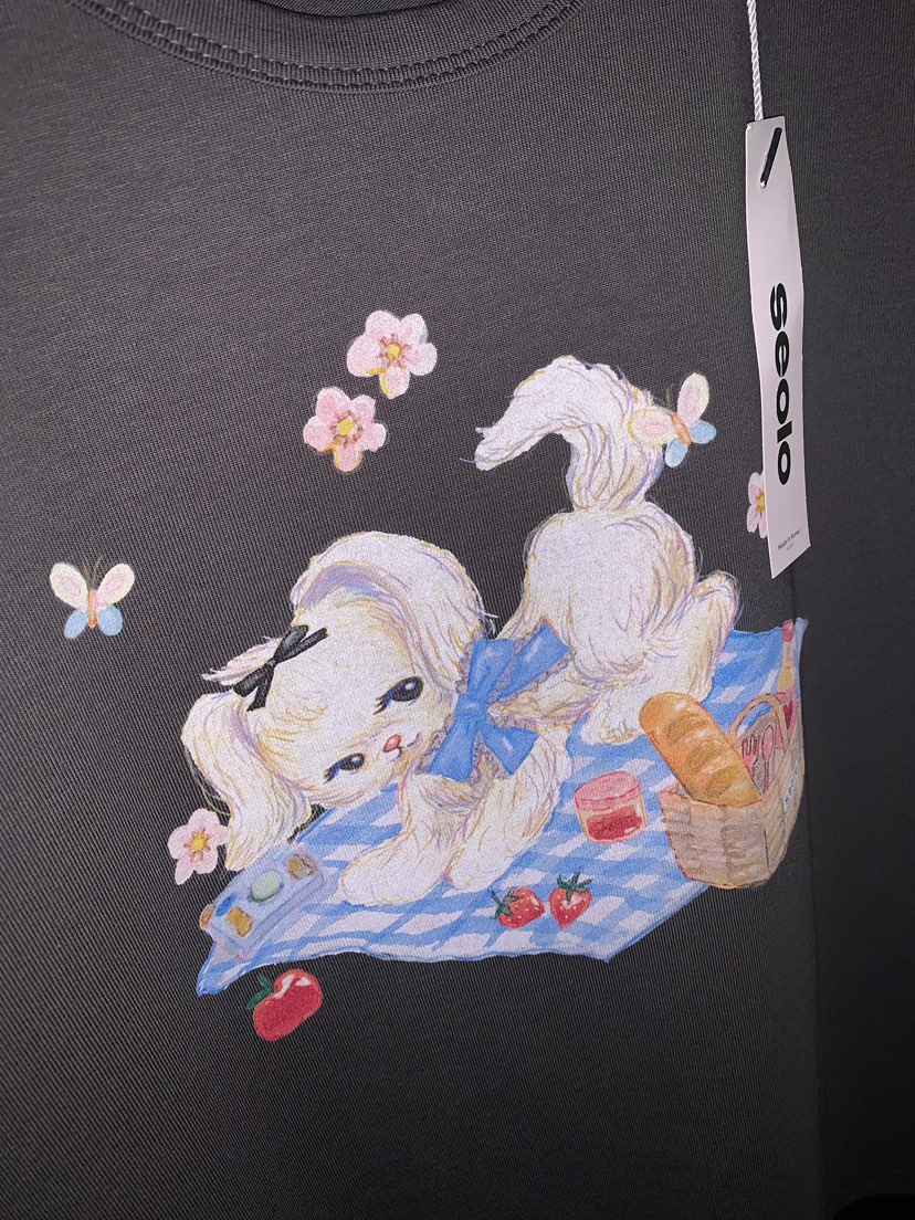 SEOLO韓國直郵女士新款26春夏休閑推薦熱賣時尚人氣職業T恤Seolo seoulT恤