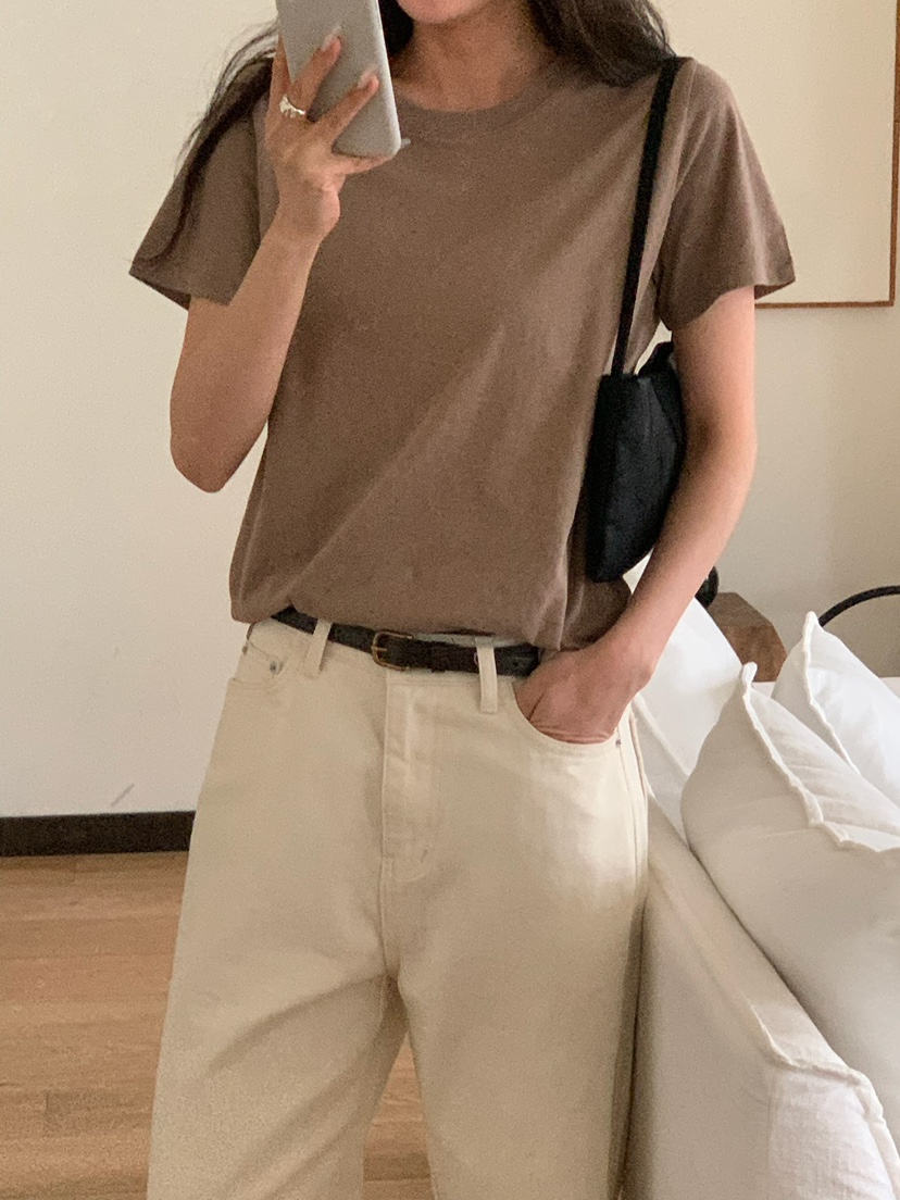 BLEECKER韓國東大門代購女士新款時尚熱賣職業26春夏休閑T恤BLEECKERT恤