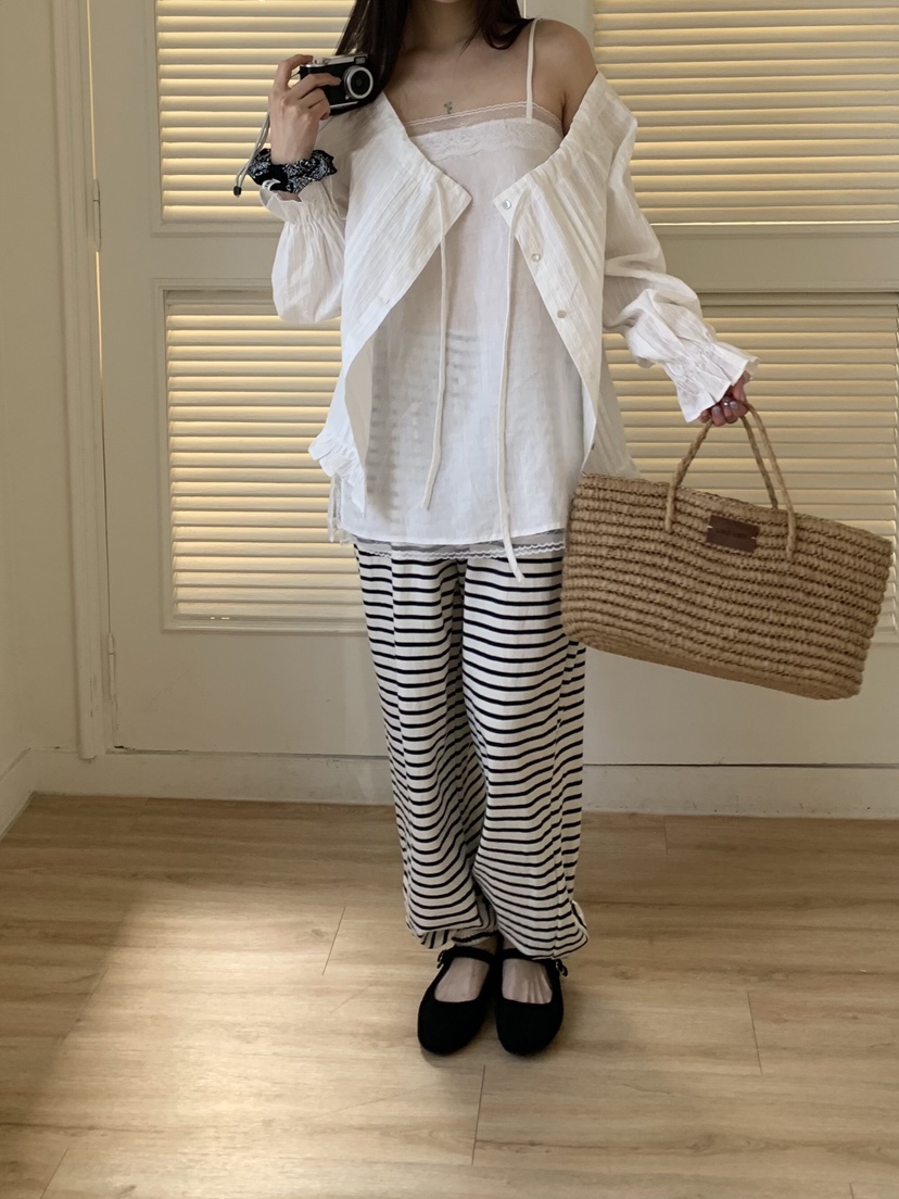 LIKEVAM韓國直郵實拍女裝新款26春夏時尚人氣職業推薦休閑褲LIKEVAM休閑褲