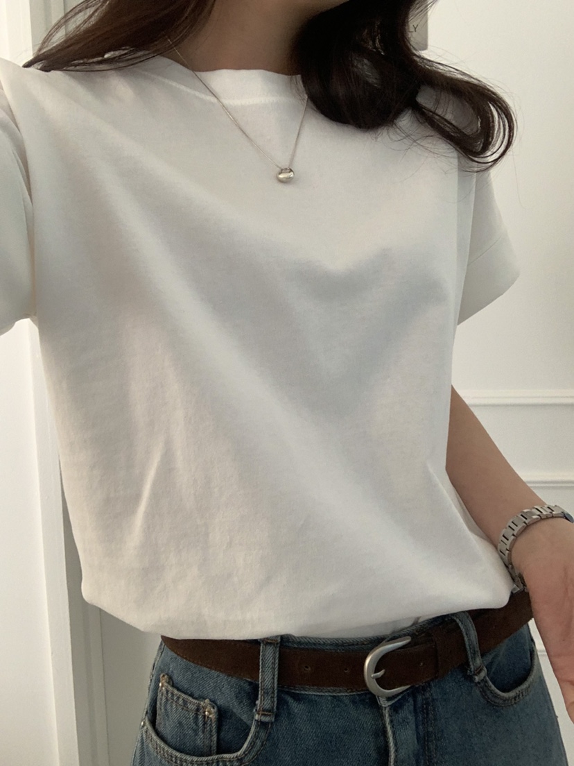 MOSMOS韓國直郵實拍女裝新品26春夏休閑人氣時尚職業推薦T恤MOSMOST恤