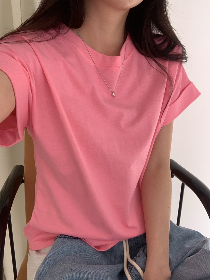 MOSMOS韓國直郵實拍女裝新品26春夏休閑人氣時尚職業推薦T恤MOSMOST恤