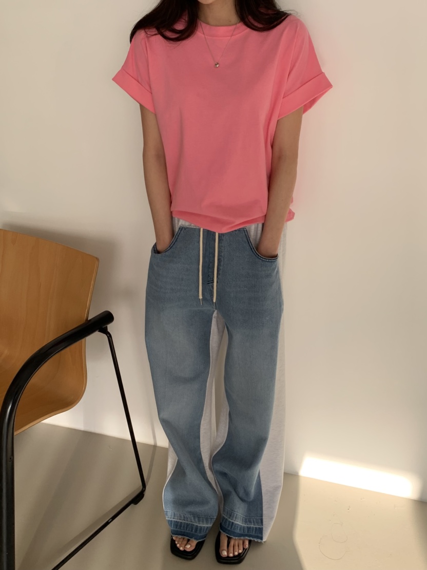 MOSMOS韓國直郵實拍女裝新品26春夏休閑人氣時尚職業推薦T恤MOSMOST恤