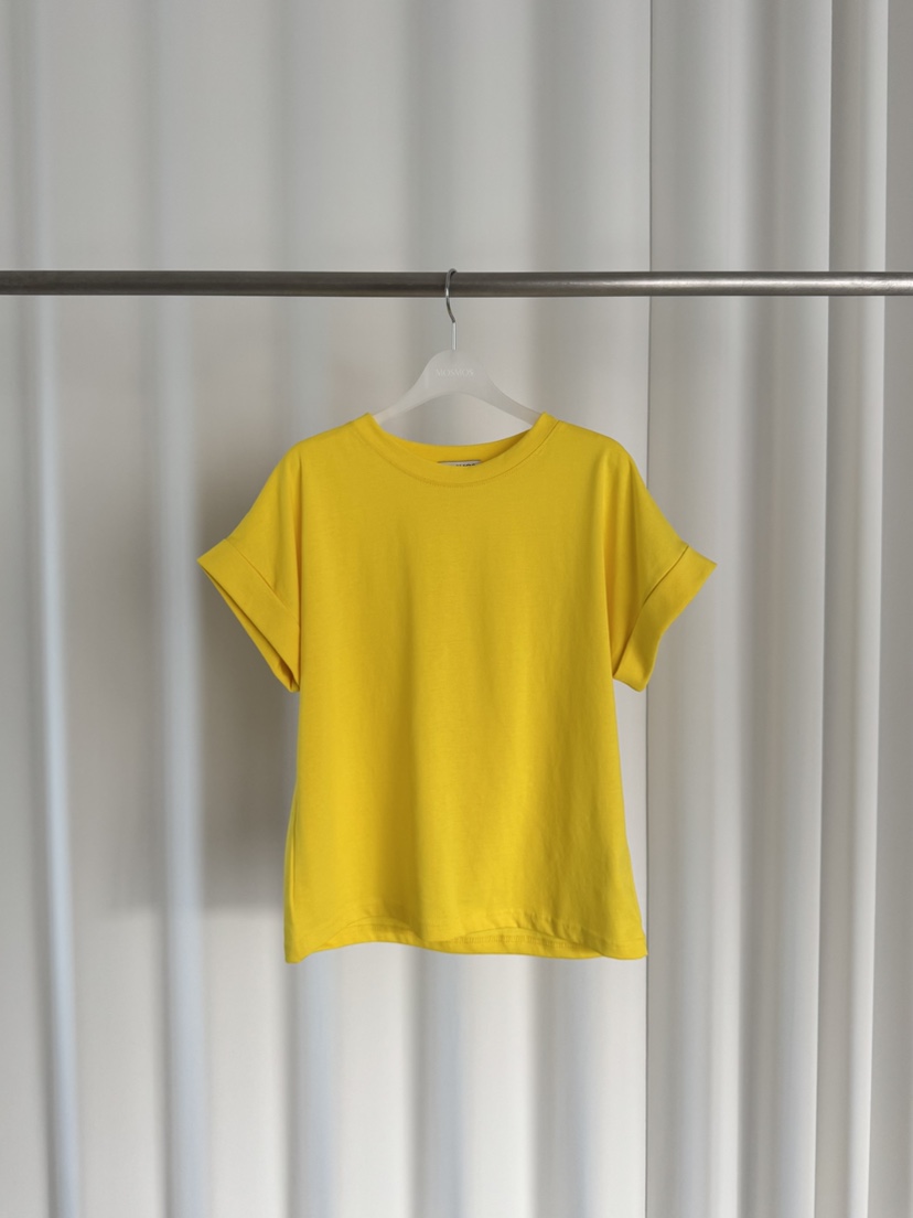 MOSMOS韓國直郵實拍女裝新品26春夏休閑人氣時尚職業推薦T恤MOSMOST恤圖色1