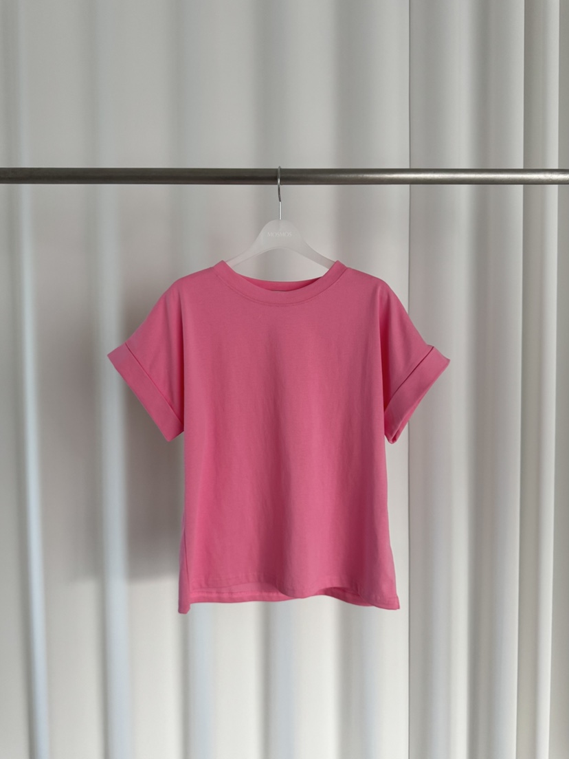 MOSMOS韓國直郵實拍女裝新品26春夏休閑人氣時尚職業推薦T恤MOSMOST恤圖色3