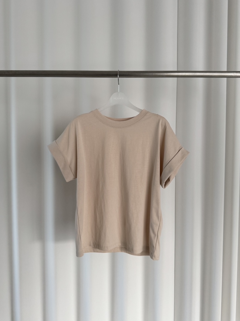 MOSMOS韓國直郵實拍女裝新品26春夏休閑人氣時尚職業推薦T恤MOSMOST恤圖色5