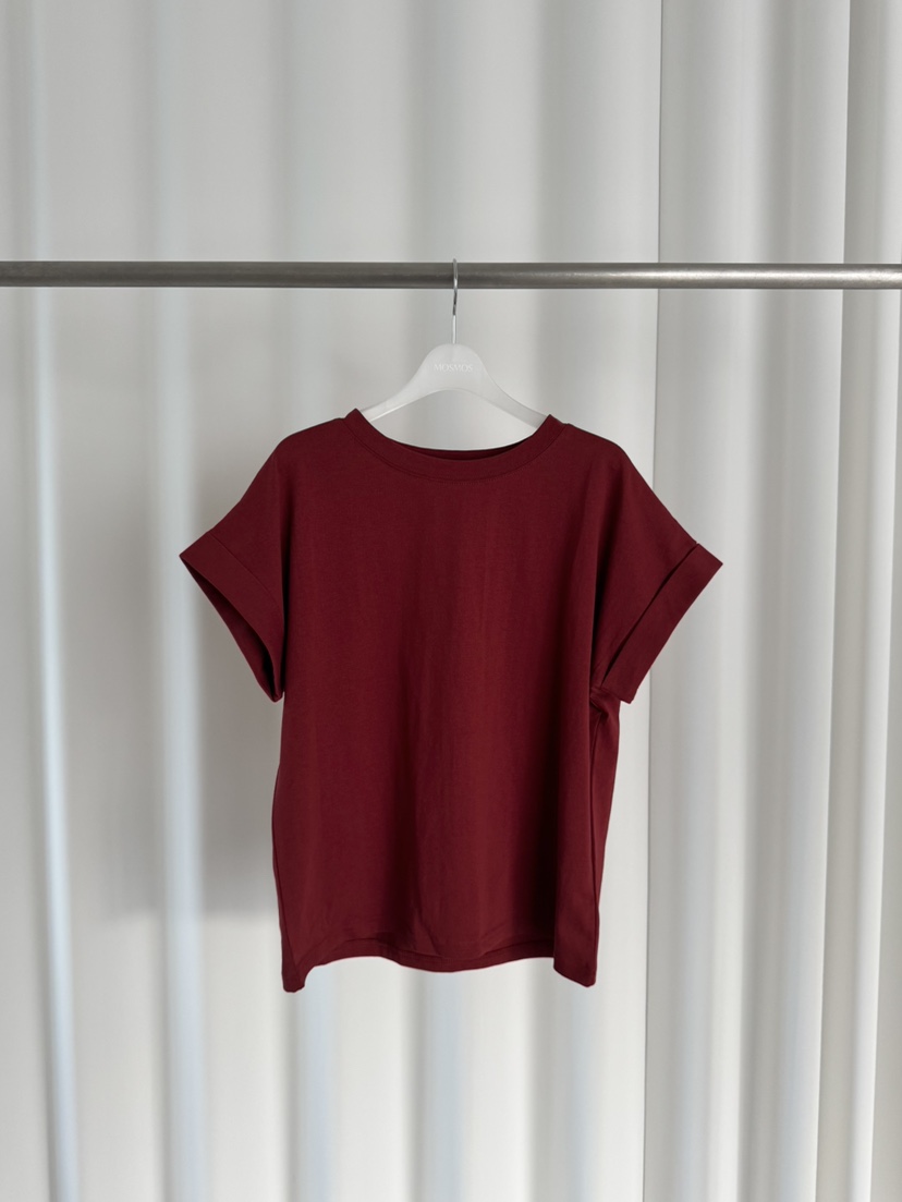 MOSMOS韓國直郵實拍女裝新品26春夏休閑人氣時尚職業推薦T恤MOSMOST恤圖色6