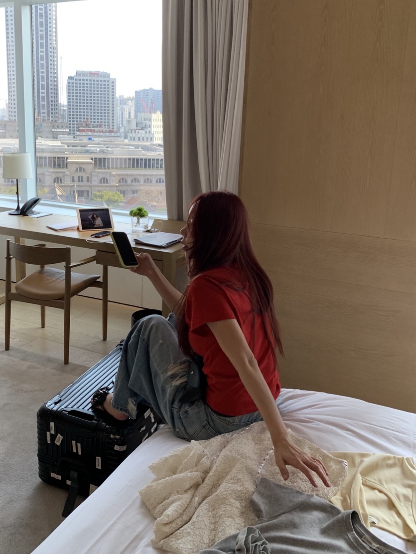 SUNDER MARKET韓國代購女士新品休閑推薦人氣26春夏職業T恤SUNDER MARKETT恤