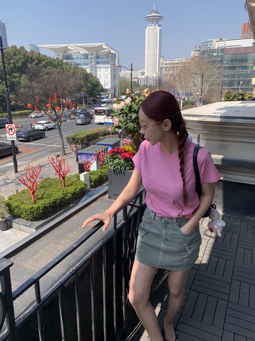 SUNDER MARKET韓國代購女士新品休閑推薦人氣26春夏職業T恤SUNDER MARKETT恤