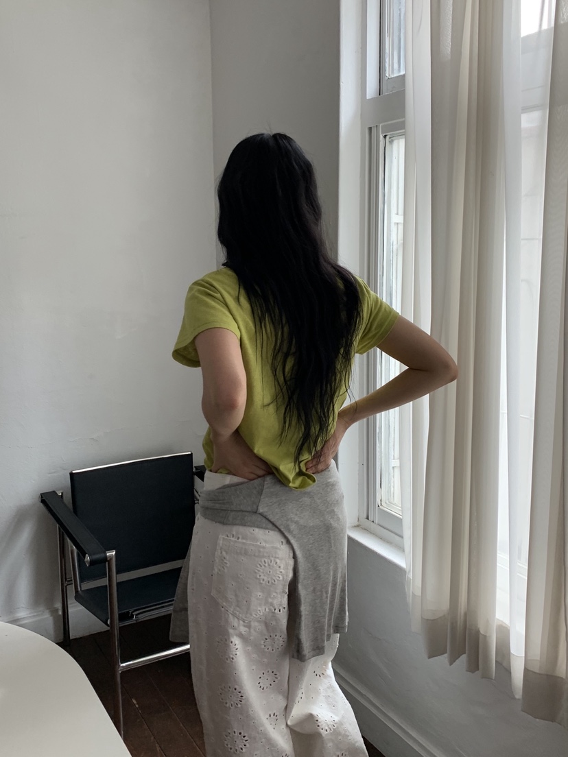 SUNDER MARKET韓國代購女士新品休閑推薦人氣26春夏職業T恤SUNDER MARKETT恤