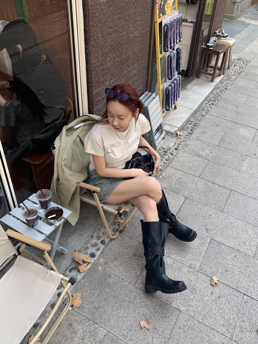 SUNDER MARKET韓國代購女士新品休閑推薦人氣26春夏職業T恤SUNDER MARKETT恤