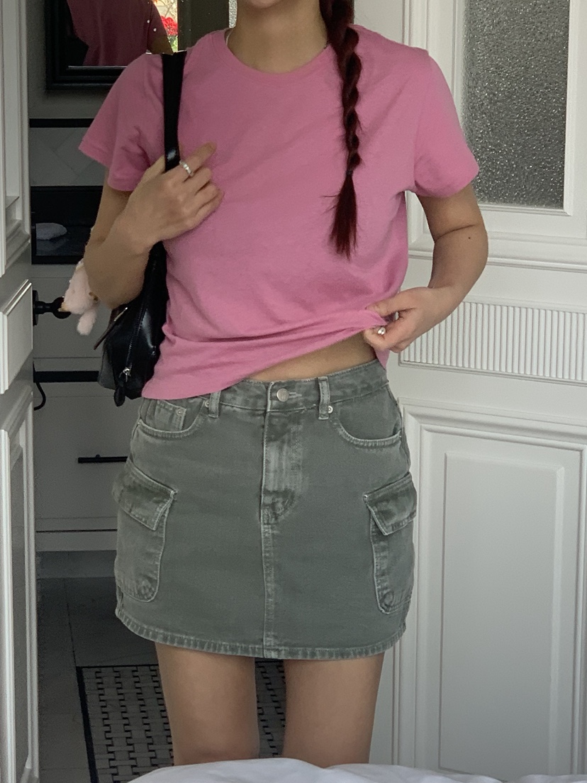 SUNDER MARKET韓國代購女士新品休閑推薦人氣26春夏職業T恤SUNDER MARKETT恤圖色2