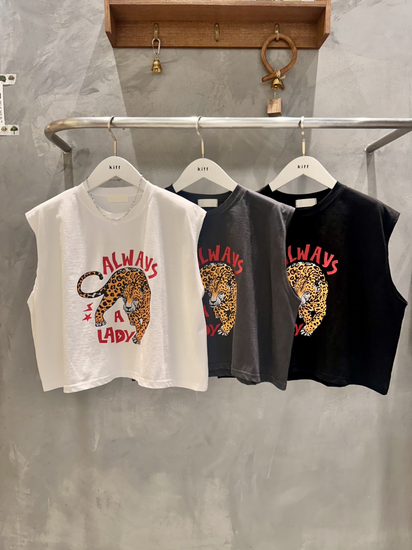 KIFF韓國代購女裝新品推薦26春夏時尚休閑人氣職業吊帶背心KIFF吊帶/背心