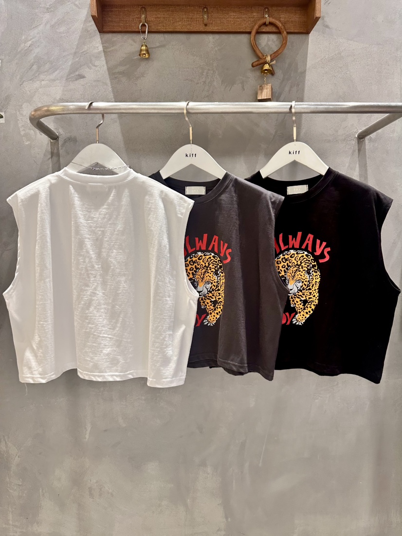 KIFF韓國代購女裝新品推薦26春夏時尚休閑人氣職業吊帶背心KIFF吊帶/背心