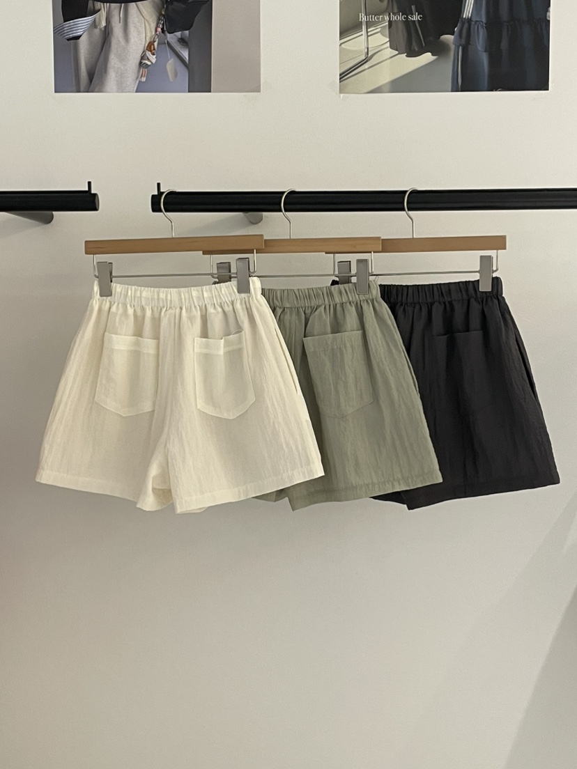 BUTTER-P韓國東大門代購女裝新款26春夏休閑時尚熱賣短褲BUTTER-P短褲