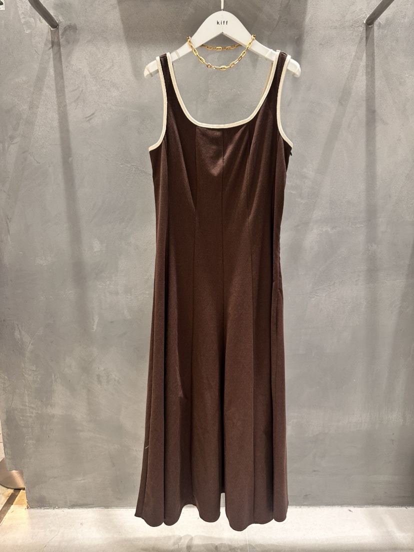 KIFF韓國直郵女士新品推薦人氣職業26春夏熱賣連衣裙亞麻KIFF連衣裙