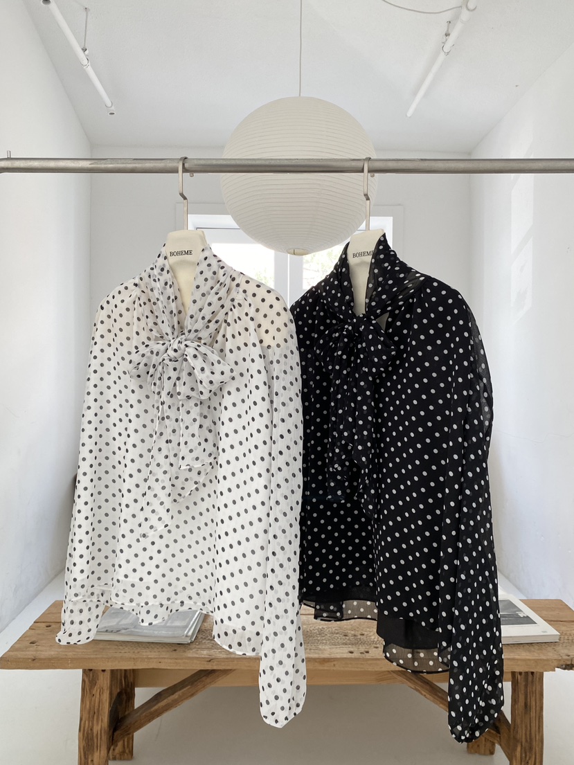 BOHEME韓國東大門直郵女士新品26春夏職業熱賣襯衫蕾絲衫BOHEME襯衫/蕾絲衫