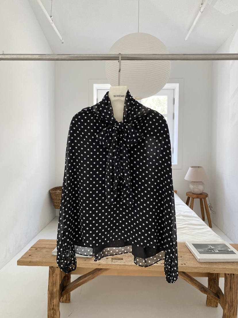 BOHEME韓國東大門直郵女士新品26春夏職業熱賣襯衫蕾絲衫BOHEME襯衫/蕾絲衫圖色2