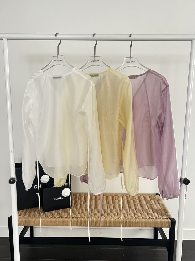 ZEROZERO韓國直郵實拍女裝新款26春夏人氣熱賣襯衫蕾絲衫ZEROZERO襯衫/蕾絲衫圖色2左二色