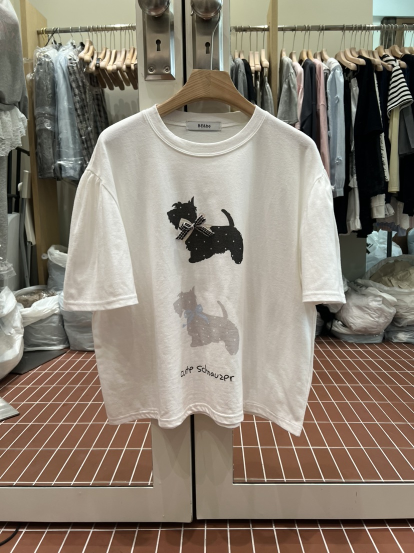 BE&amp;BE韓國東大門代購女裝新品26春夏熱賣時尚推薦T恤BE&beT恤圖色2