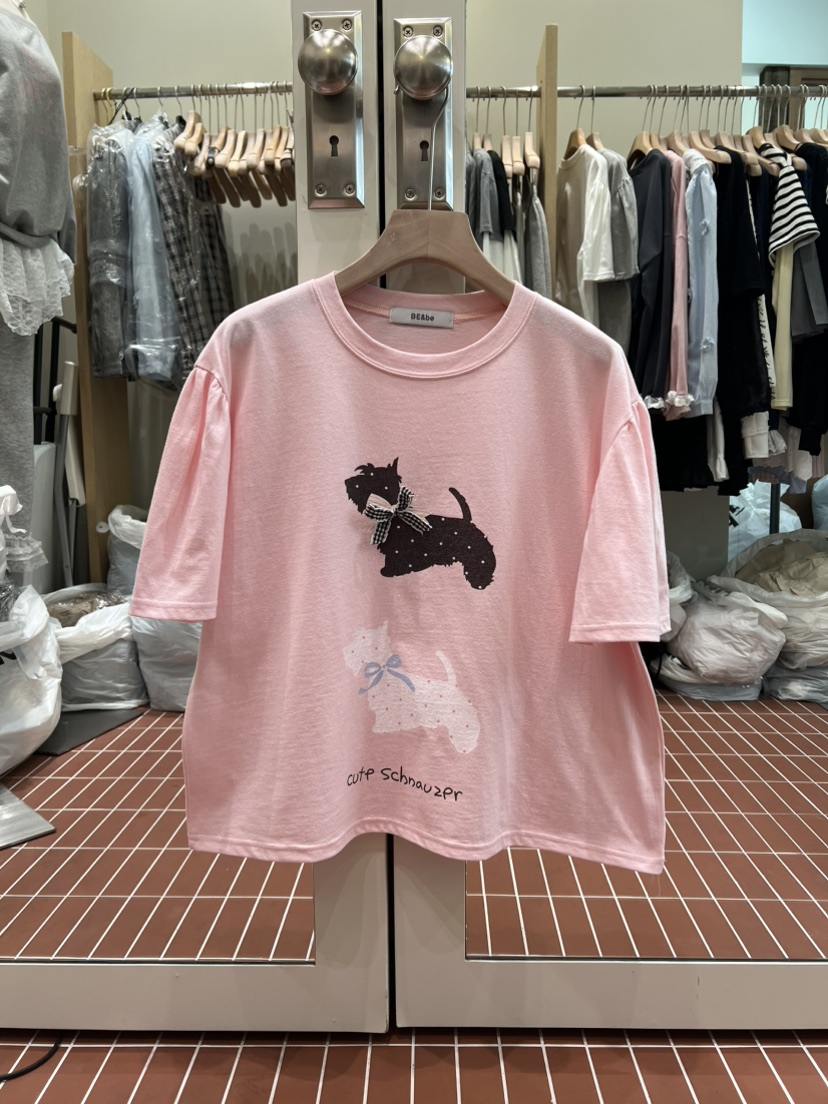 BE&amp;BE韓國東大門代購女裝新品26春夏熱賣時尚推薦T恤BE&beT恤圖色3