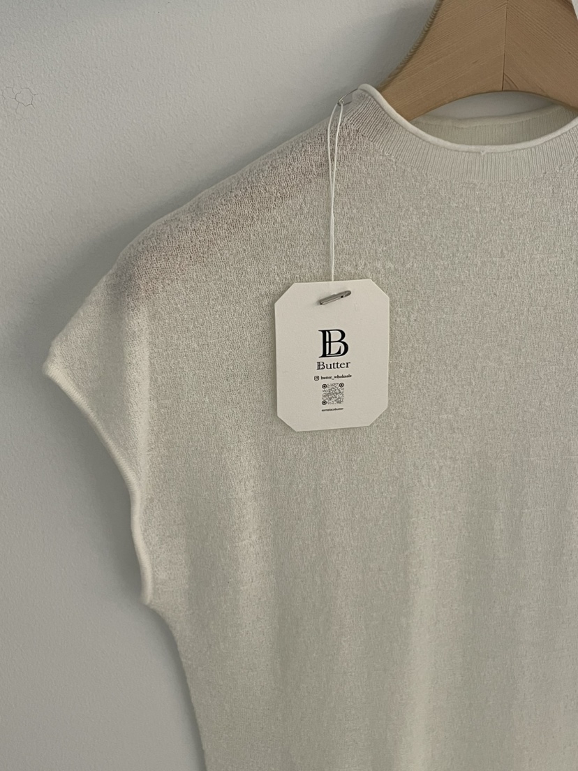 BUTTER-P韓國直郵實拍女裝新品職業時尚26春夏熱賣人氣T恤BUTTER-PT恤