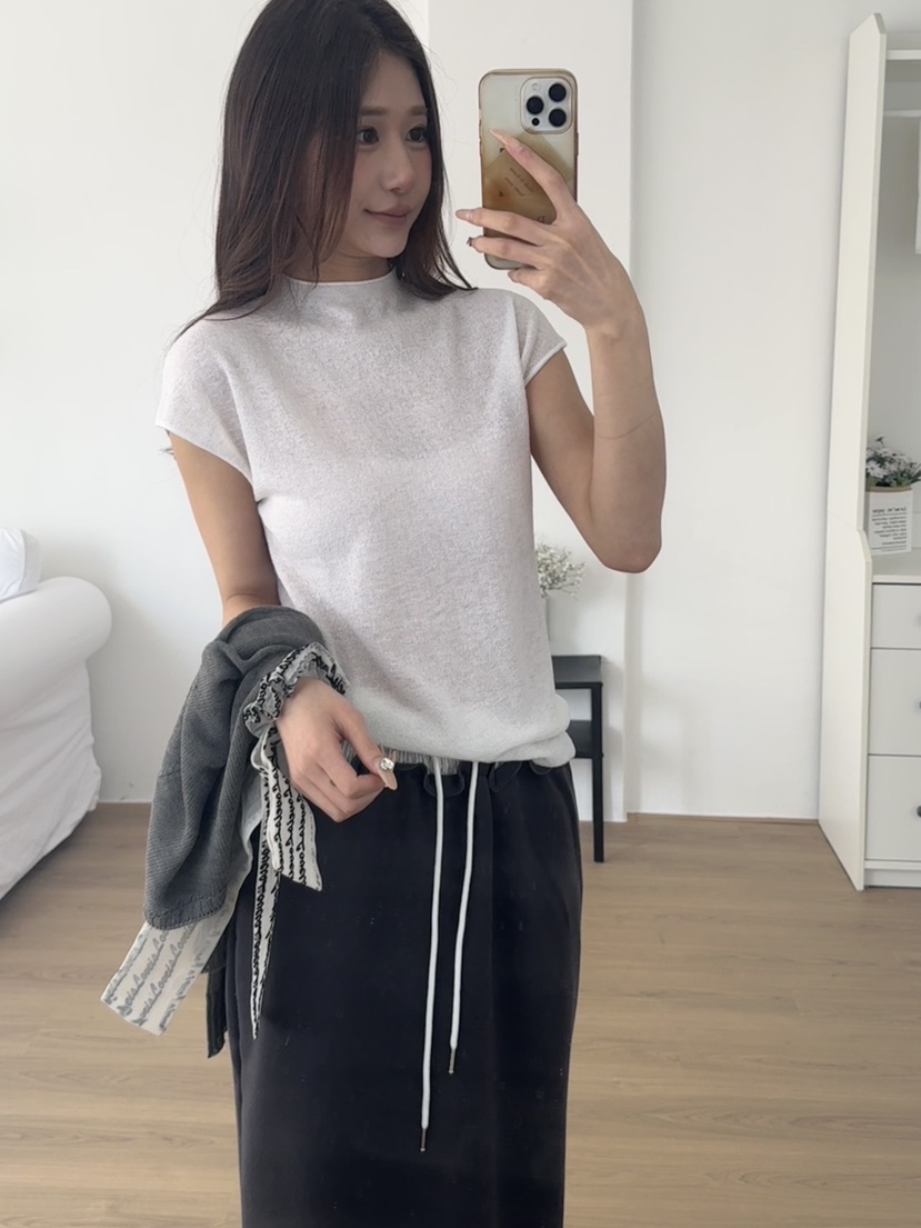 BUTTER-P韓國直郵實拍女裝新品職業時尚26春夏熱賣人氣T恤BUTTER-PT恤